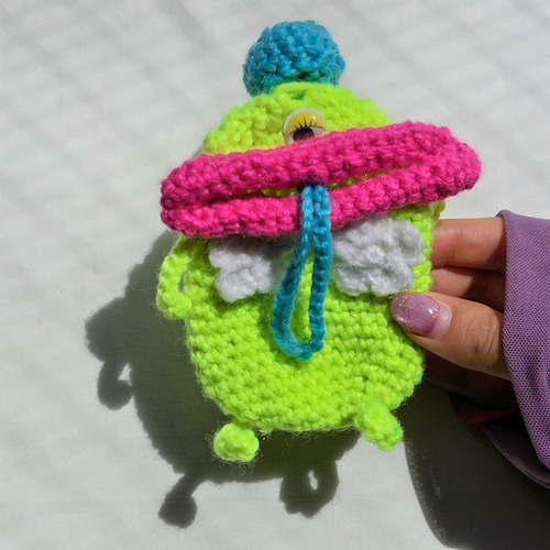 パクパクモンスター モンスター キーケース ママセレクト フラワー 小