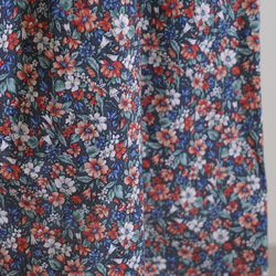 【new】ベルト付きギャザースカート（花柄グレー）FREE 10枚目の画像