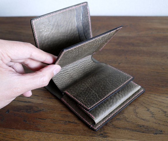 【32】カスタムオーダー二つ折り財布 3枚目の画像