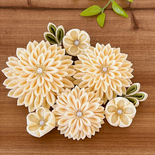 つまみ細工 髪飾り 豪華セット