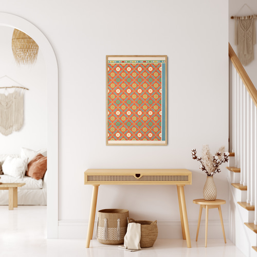 ヨークシャーテリア　絵タイル付き木製メモボード　アメリカン ヨークシャーテリア絵タイル付き木製メモボードアメリカン