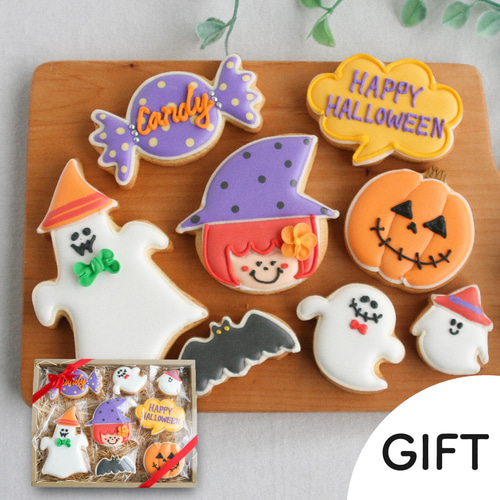 ハロウィンギフト GIRL 】アイシングクッキー クッキー