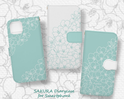 4392*桜 さくらさま専用 ミナペルホネン 手帳型 スマホケース 2036*桜 さくら様確認専用 ミナペルホネン 手帳型 スマホケース