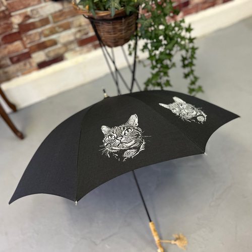 ねこ柄日傘 タイプE 傘・日傘 2969. 通販 16490760｜Creema(クリーマ)