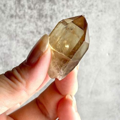 激レアコンゴ産天然シトリン、クンダリーニシトリン コンゴ産 クンダリーニシトリン（非加熱シトリン）】① 黄水晶
