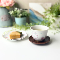【名入れ可】丸紋の反り煎茶湯呑み★和食器 4枚目の画像