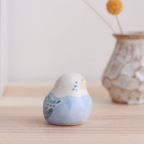 ヘレンド HEREND 陶器 青い鳥 置物 ヘレンド HEREND 陶器 青い鳥 置物