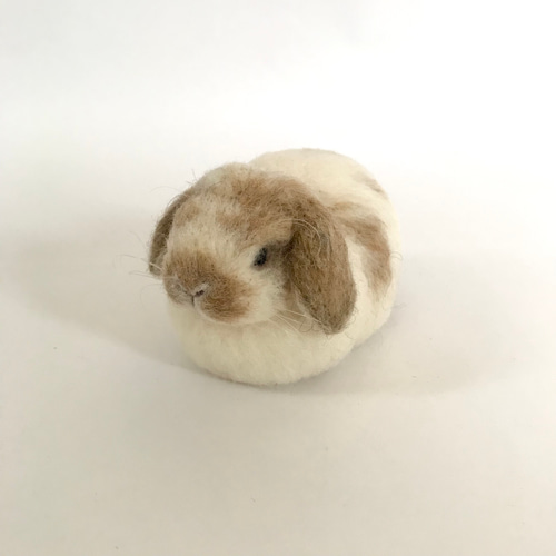 もふっとまるっとうさぎさん〜 うさぎ 羊毛フェルト ロップ もふっとまるっとうさぎさん〜 うさぎ 羊毛フェルト ロップ