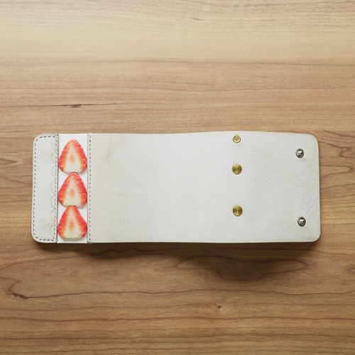 いちごサンド×M3システム手帳カバー(3穴／3リングバインダー) 手帳