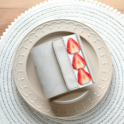 いちごサンド×M3システム手帳カバー(3穴／3リングバインダー) 手帳