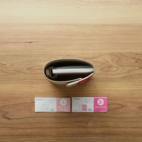 いちごサンド×M3システム手帳カバー(3穴／3リングバインダー) 手帳