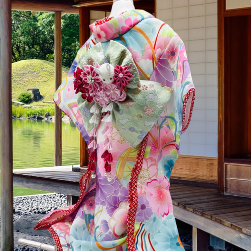 犬用お着物 引振袖(生地お持ち込み) ペット服・アクセサリー 犬用お着物 引振袖(生地お持ち込み) ペット服・アクセサリー