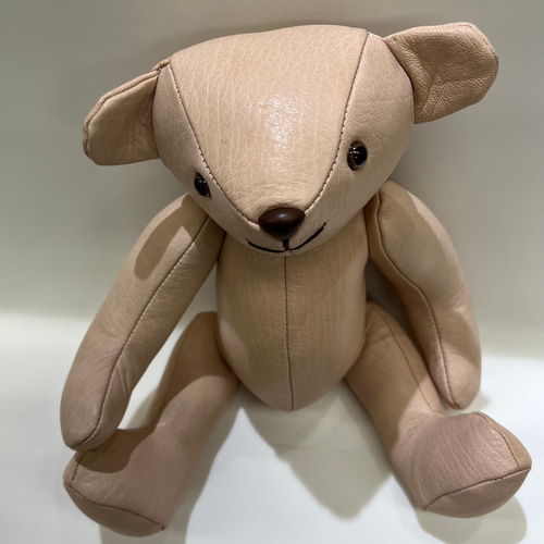 テディベア 鹿革 オーダー制作のみ その他素材 革工房Deepzone 通販