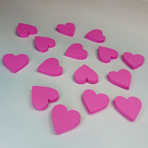 クラフトパンチ ハートシャワー 選べる3色 300枚【090】 DIYパーツ