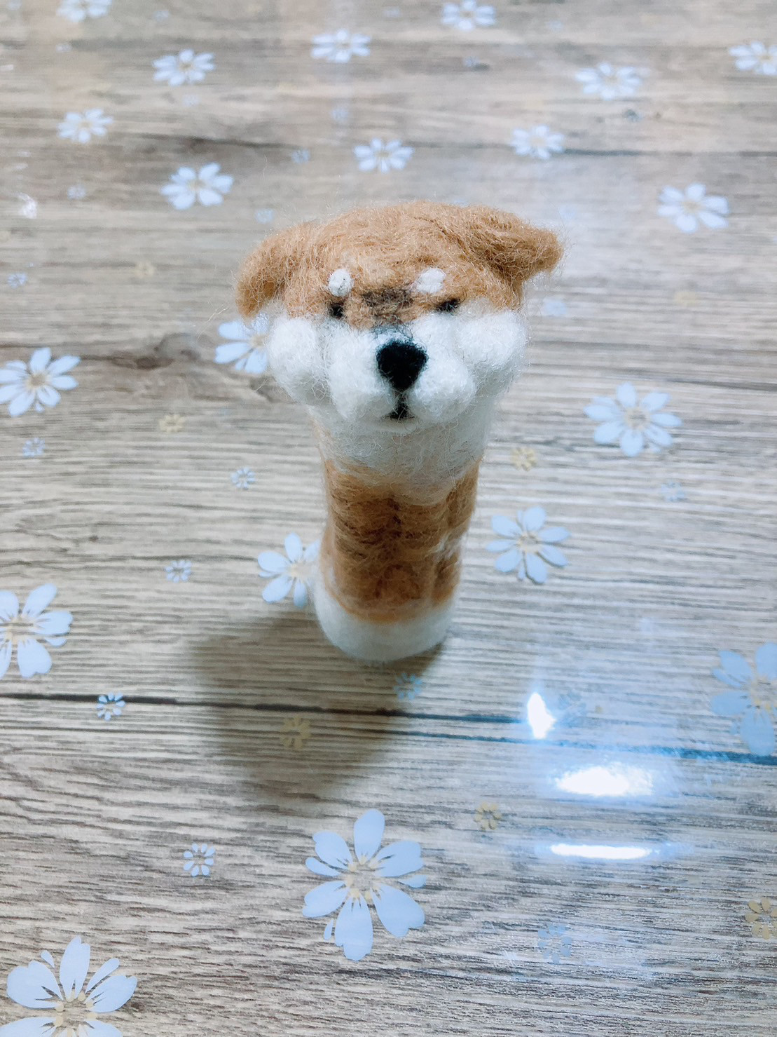 ☆羊毛フェルト 犬 豆柴 柴犬子犬 柴犬 ハンドメイド☆