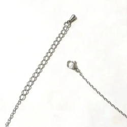 スモーキークォーツの一粒ピアスとネックレスの2点セット　サージカルステンレス　金アレ対応　つけっぱなしOK　天然石　小粒 11枚目の画像