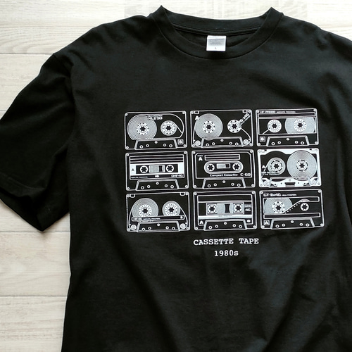 カセットテープ】Tシャツ S/M/L ＆ ビッグシルエット 大きい