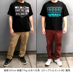 【カセットテープ】Tシャツ S/M/L ＆ ビッグシルエット 大きいサイズ（男乳首が浮かないオプション有り） 5枚目の画像