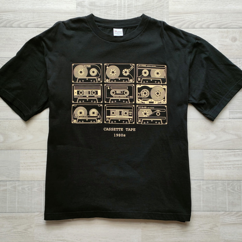 カセットテープ】Tシャツ S/M/L ＆ ビッグシルエット 大きい