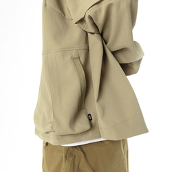 TMCAZ Detachable Jinbei Jacket[Khaki]可拆卸衣袖甚平夾克 第5張的照片