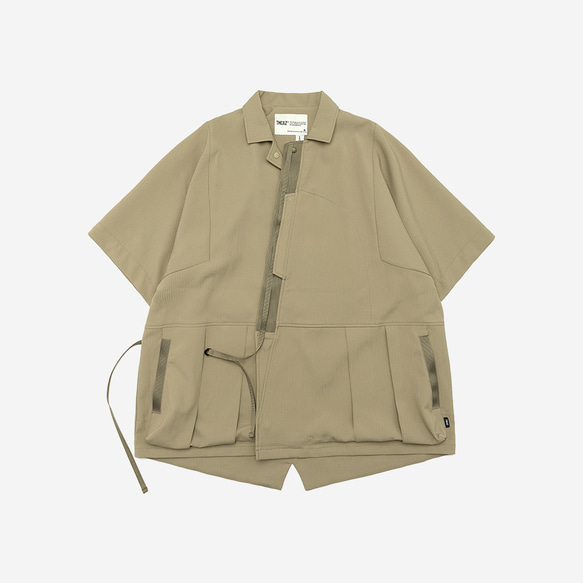 TMCAZ Detachable Jinbei Jacket[Khaki]可拆卸衣袖甚平夾克 第19張的照片