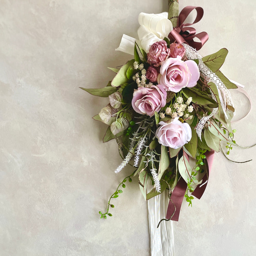 壁掛け　アーティフィシャルフラワー　造花 壁掛け アーティフィシャルフラワー 造花 【公式通販】