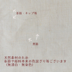 国産ヘンプ100％　おお麻　七分袖　レディース　オーガニック　天然素材　無染色無漂白　HEMP　無地　秋　ドルマン 8枚目の画像