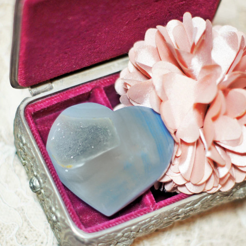 ハートドゥルージーアゲート その他インテリア雑貨 nyangami