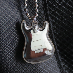名入れ無料】FENDER フェンダー ストラトキャスター キーホルダー