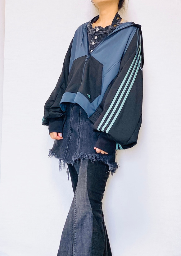 トラックジャケットリメイク ジャケット Concept store 通販 トラックジャケットリメイク ジャケット Concept store 通販