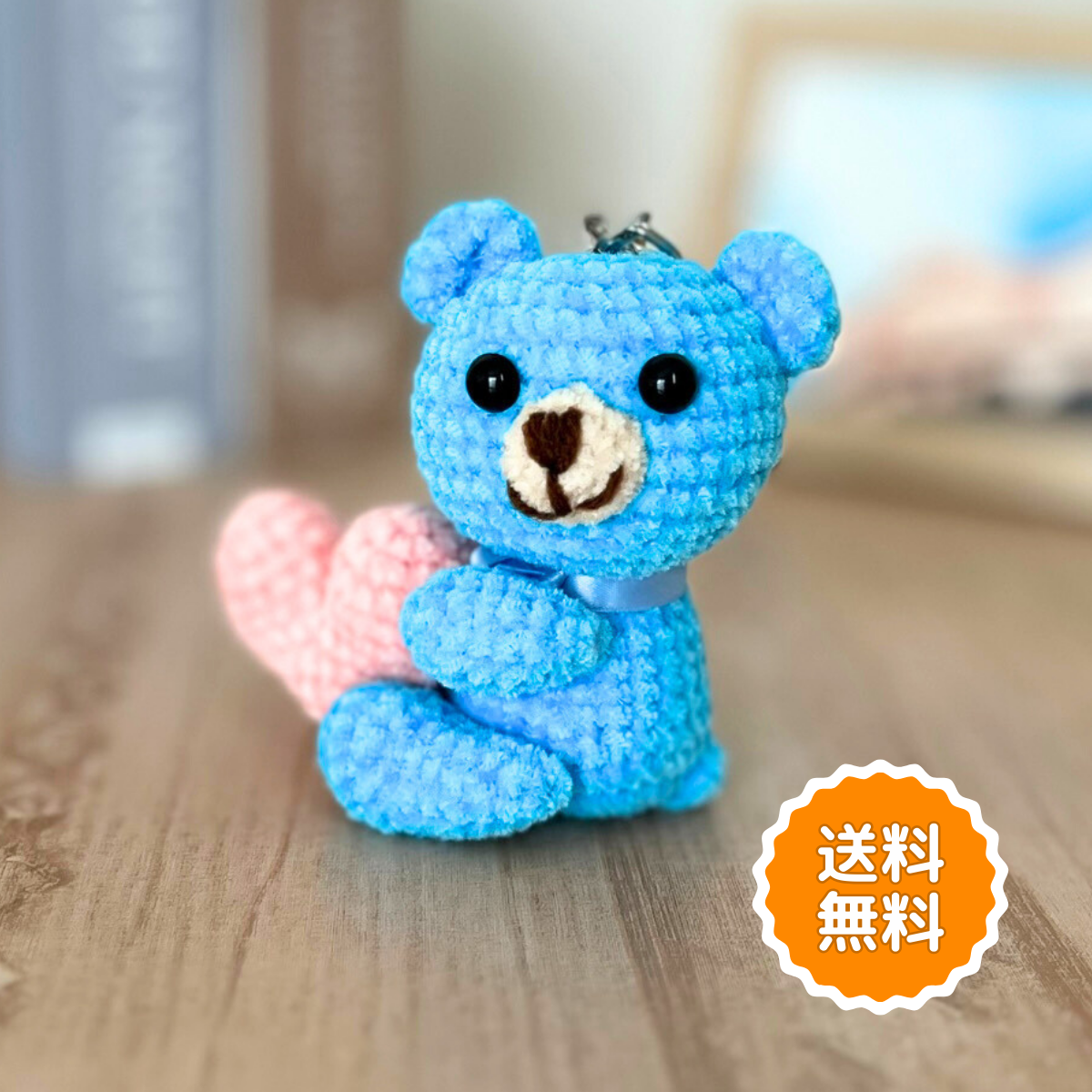 バッグチャーム 部活キーホルダー おしゃれ かわいい ふわふわ くま アルファベット イニシャル 大きめ リボン お揃い