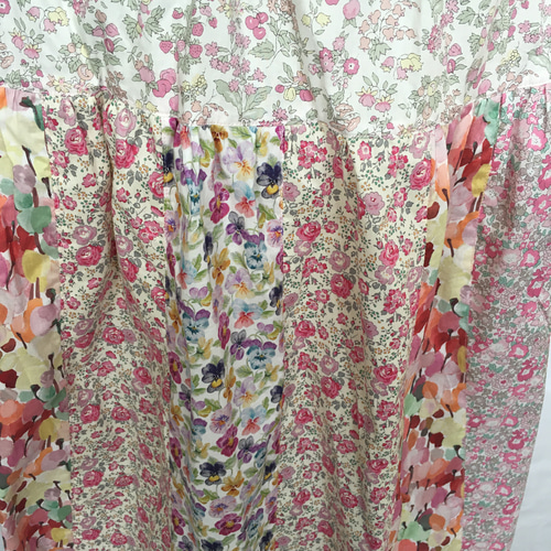 着こなし2WAY✴︎素敵ティアード&大人可愛いジャンバースカート  