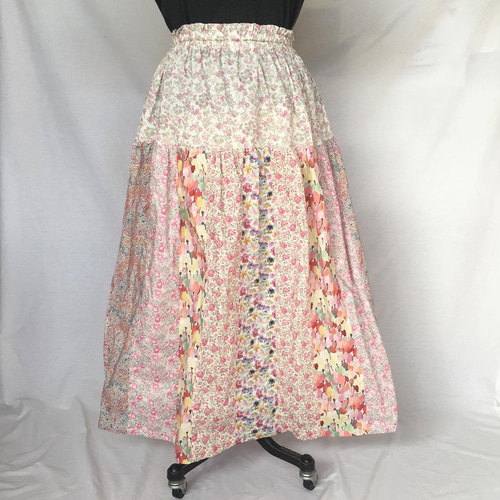 着こなし2WAY✴︎素敵ティアード&大人可愛いジャンバースカート  