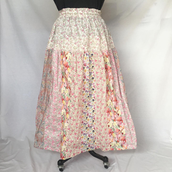 着こなし2WAY✴︎素敵ティアード&大人可愛いジャンバースカート  