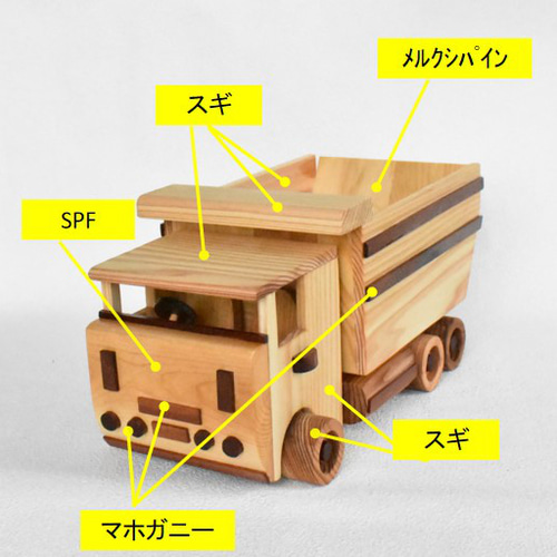 木製 大型トラック おもちゃ・人形 JJ木工房 通販 16493246｜Creema