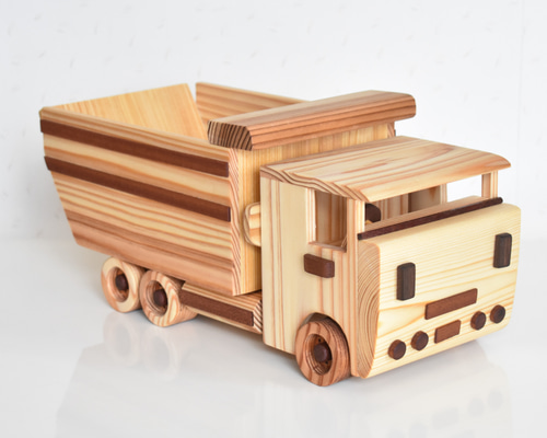 木製 大型トラック おもちゃ・人形 JJ木工房 通販 16493246｜Creema