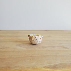 つぶつぶの器（ピンク）【オーブン陶土】 2枚目の画像