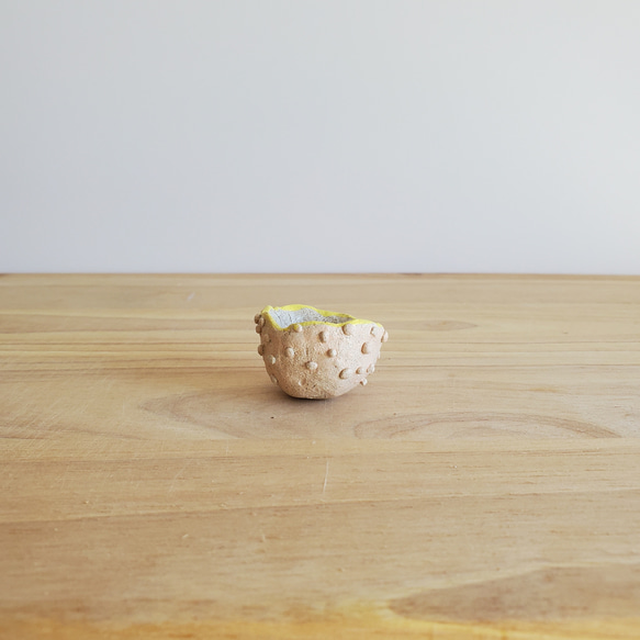 つぶつぶの器（ピンク）【オーブン陶土】 2枚目の画像