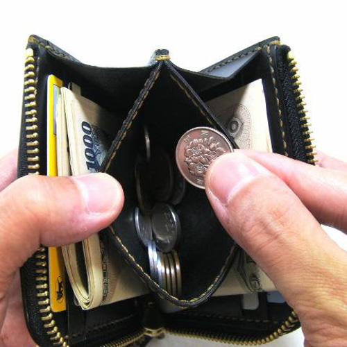 栃木レザー メンズ レディース 財布 ウォレット L字ファスナー