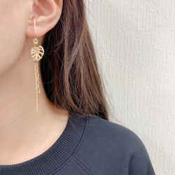 leaf  ear cuff 2枚目の画像