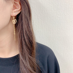 leaf  ear cuff 1枚目の画像