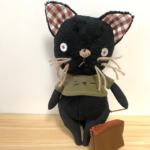 喜*ん様 黒猫バミちゃんビッグぬいぐるみ　コヤンイサムチョン　ふっくらトートバッ 喜*ん様 超BIGころりんトート コヤンイサムチョン☆超BIG