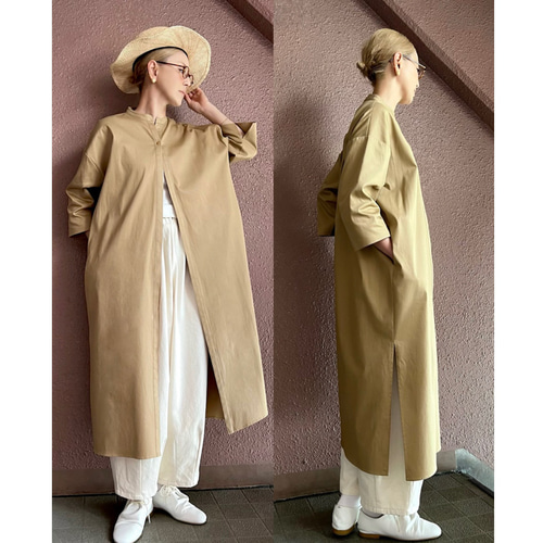 RATA❤️長さ選べる❣️カッコいい細見え大人のロングシャツ