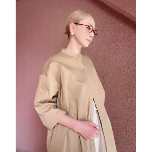 RATA❤️長さ選べる❣️カッコいい細見え大人のロングシャツ