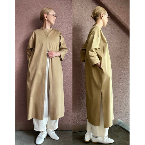 RATA❤️長さ選べる❣️カッコいい細見え大人のロングシャツ