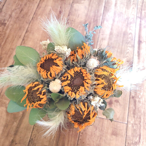 ブローチ型スワッグ2 有り難う 