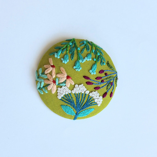 刺繍ブローチ【botanical】 ブローチ j.couture 通販 16493880