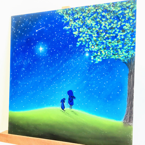 シンデレラの馬車　ハンドメイドパステル画　絵画アート原画 原画 パステル画 川 絵画 daidaraken 通販 17518557｜Creema