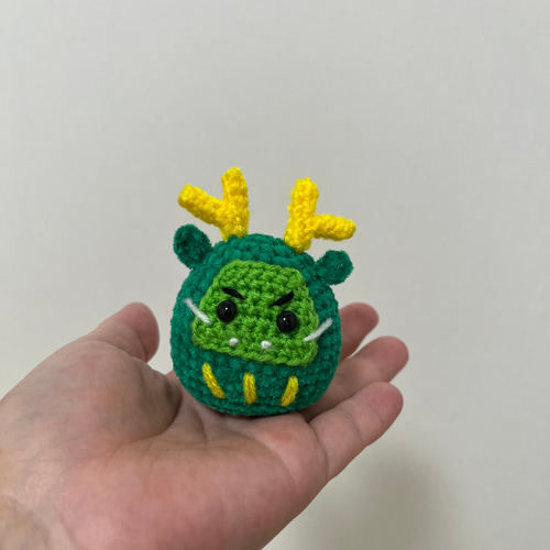 あみぐるみ 鏡餅 辰だるま（干支ぐるみ）2024 辰年 あみぐるみ