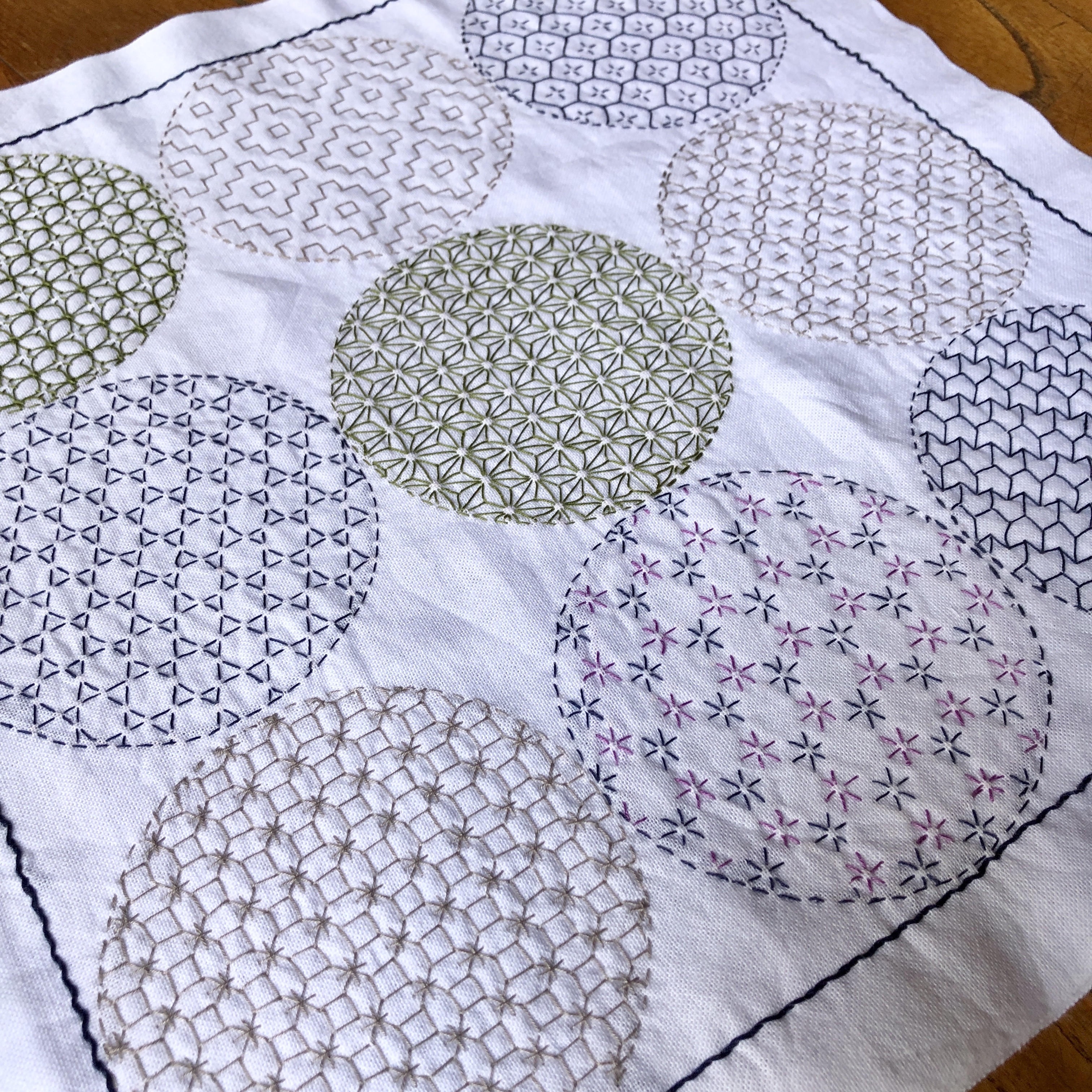 刺し子ふきん10枚組 刺し子ふきん | sashiko | PRODUCTS | DARUMA－横田株式会社－
